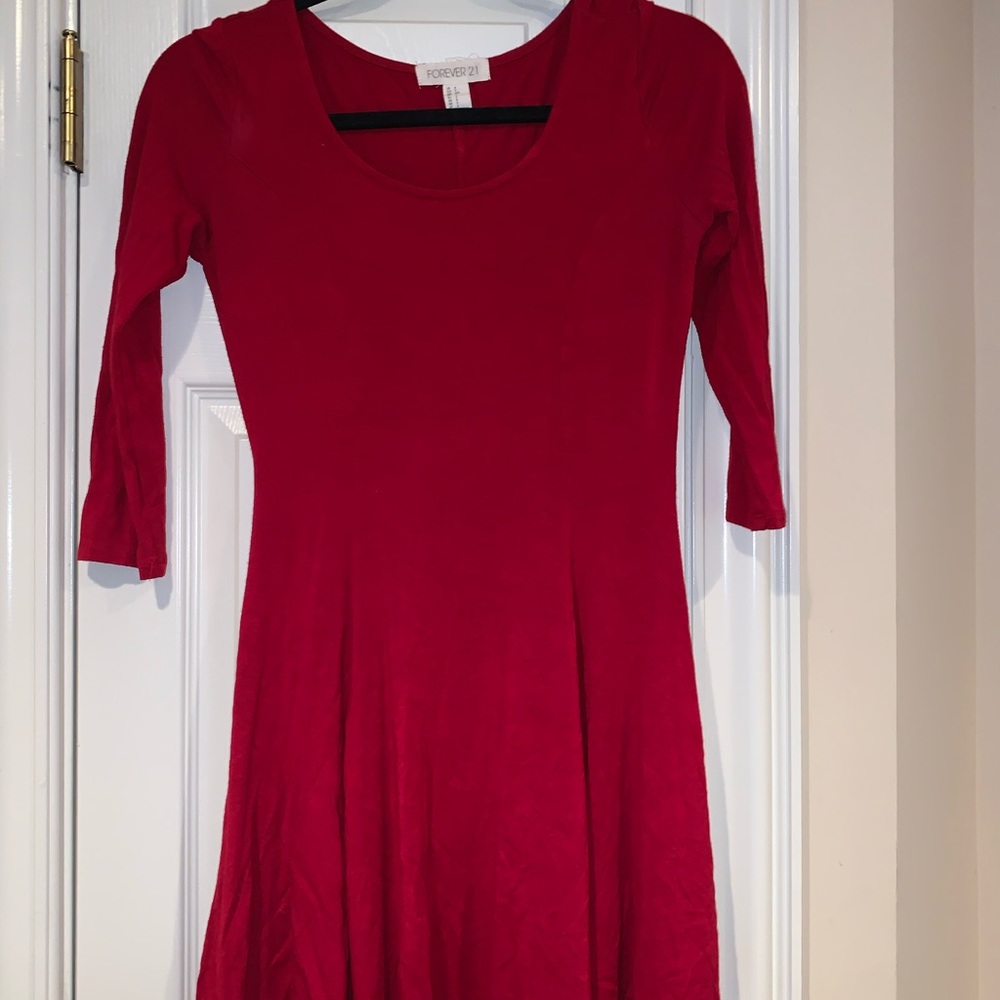 Forever 21 red dress